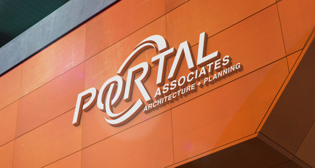 portal building logo